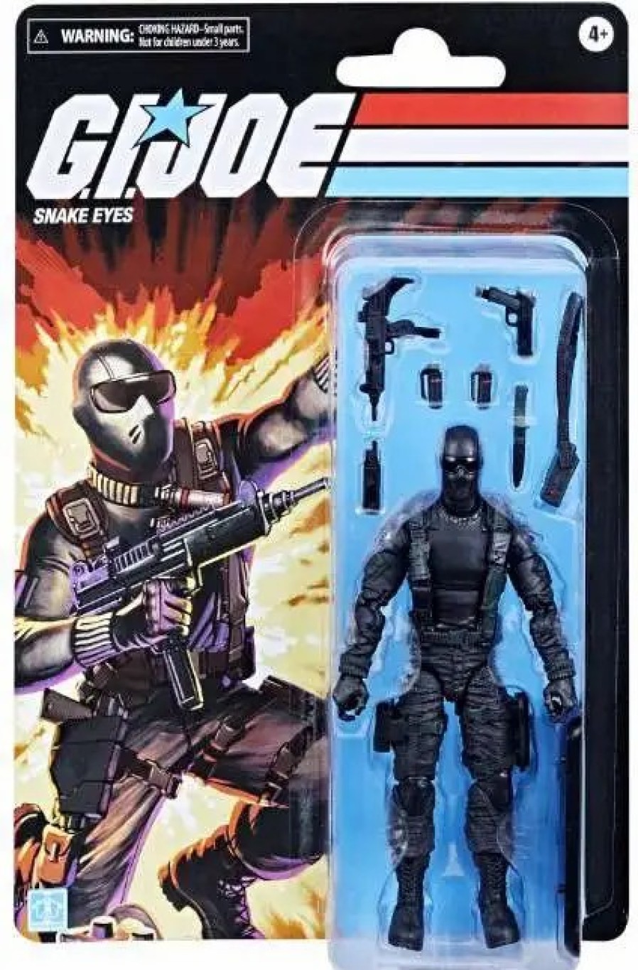 All Brands Hasbro Toys | Gi Joe Classified Series Snake Eyes Action Figure