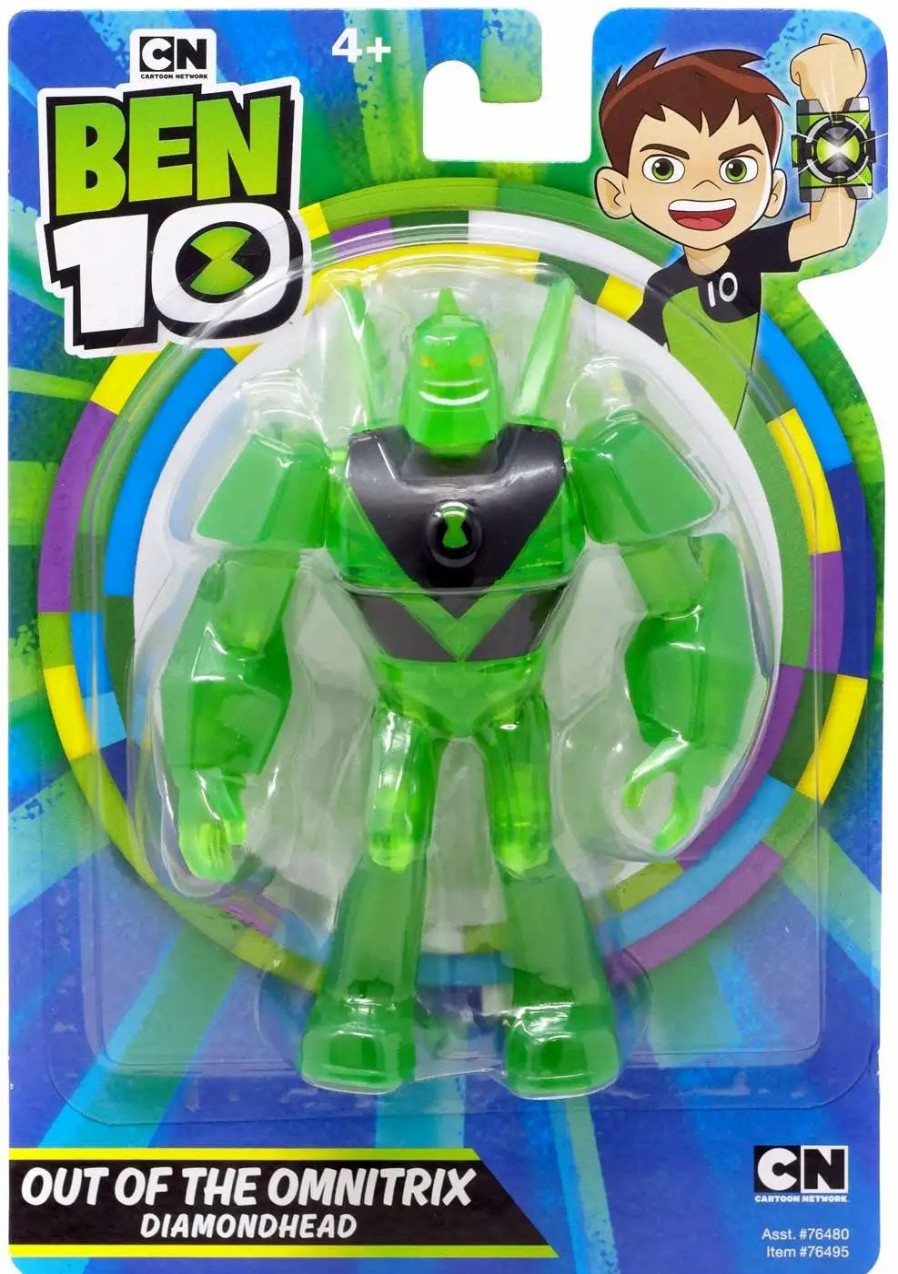 All Brands Playmates | Ben 10 Out Of The Omnitrix Diamondhead Action Figure