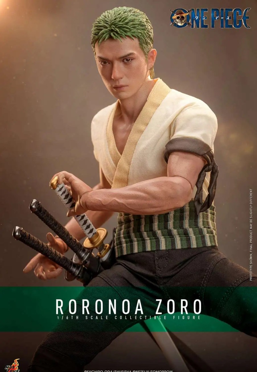 All Brands Hot Toys | One Piece Roronoa Zoro Collectible Figure [Netflix] (Pre-Order Ships February 2025)