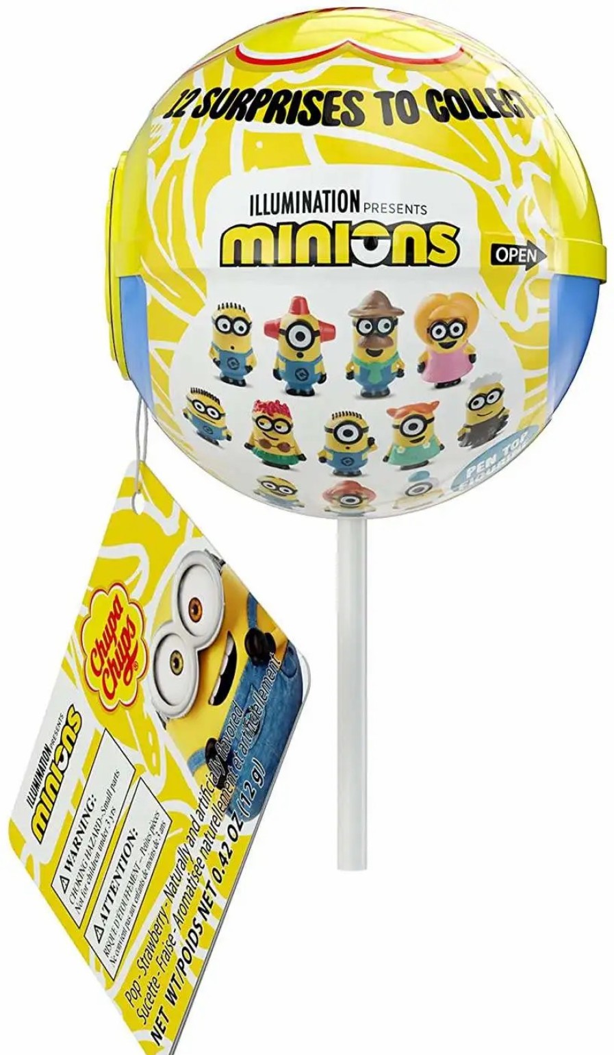 All Brands Flix Candy | Minions The Rise Of Gru Minions Chupa Chups Chupa + Surprise! Lollipop Mystery Pack