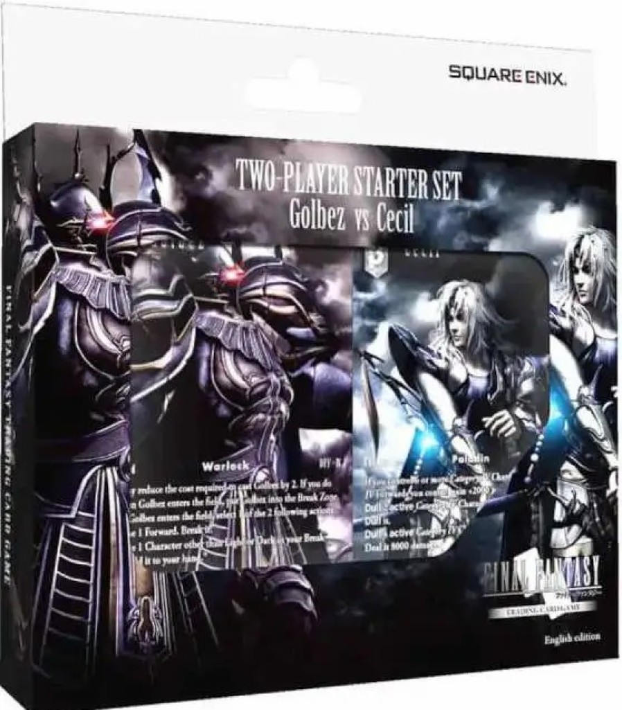 All Brands Square Enix | Final Fantasy Trading Card Game Golbez Vs Cecil 2-Player Starter Deck