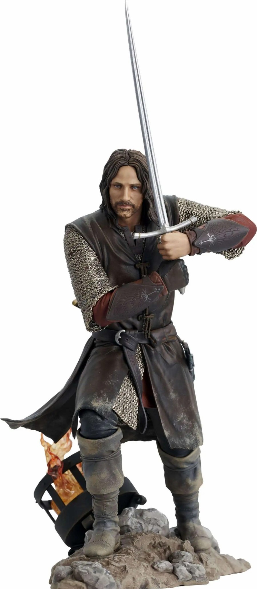 All Brands Diamond Select Toys | Lord Of The Rings Gallery Aragorn 11-Inch Pvc Statue