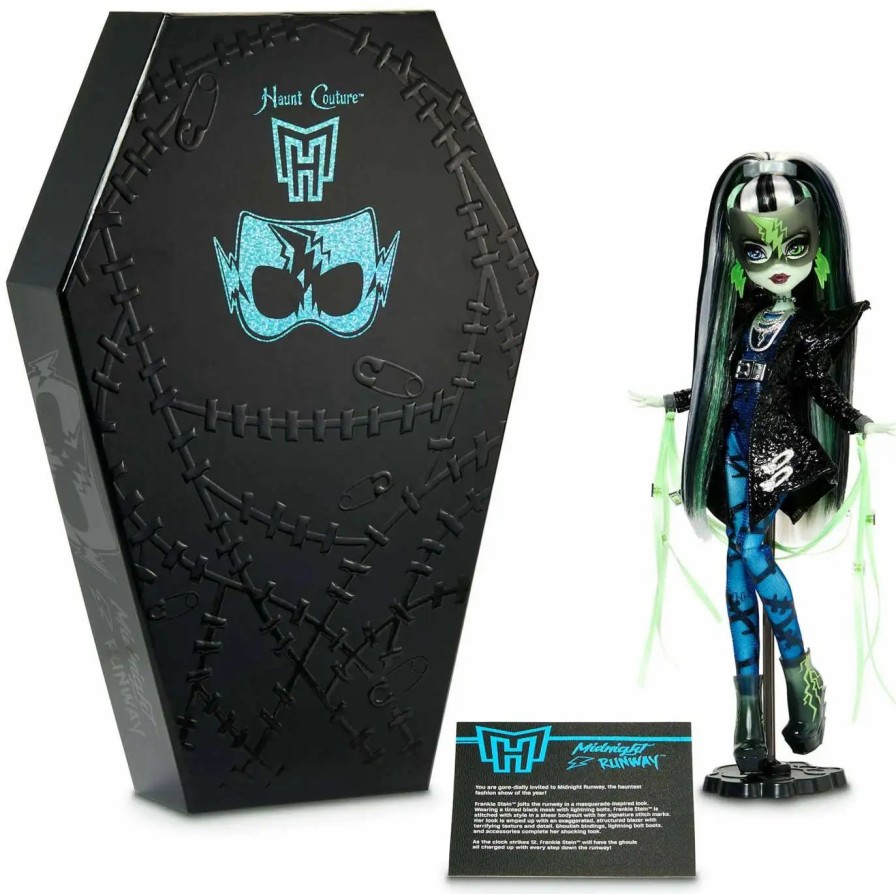 All Brands Mattel Toys | Monster High Haunt Couture Midnight Runway Frankie Stein 10.5-Inch Doll