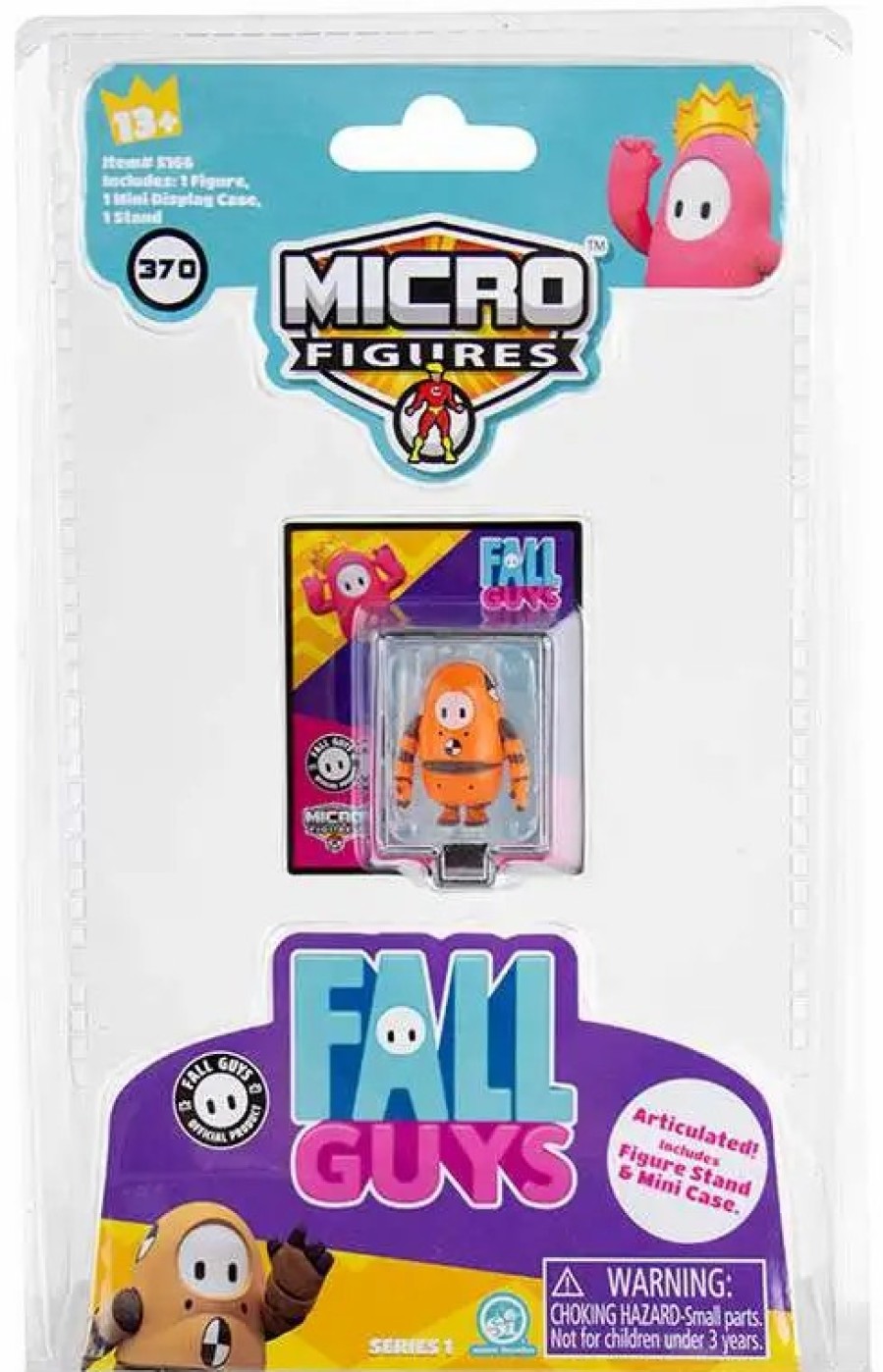 All Brands Super Impulse | World'S Smallest Fall Guys Series 1 Crash Tester 1.25-Inch Micro Figure