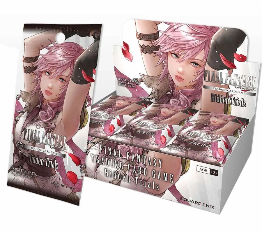 All Brands Square Enix | Final Fantasy Trading Card Game Hidden Trials Booster Box [36 Packs] (Pre-Order Ships August)