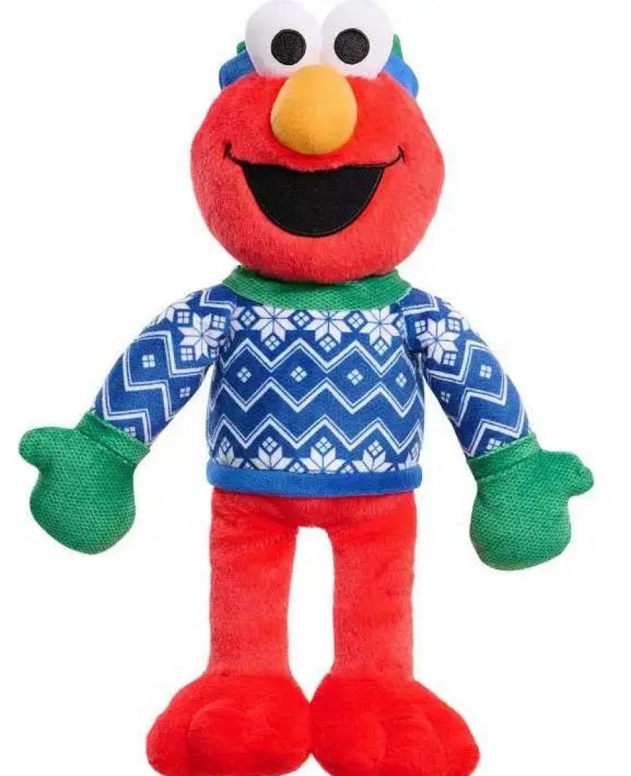 All Brands Just Play | Sesame Street 2023 Holiday Elmo Exclusive 15-Inch Plush