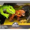 All Brands Fisher Price | Fisher Price Jurassic World Imaginext Dominion Carnivores Combo Pack Exclusive Action Figure 6-Pack [Indominus Rex, Indoraptor, Compie, Carnotaurus, T-Rex & Owen]