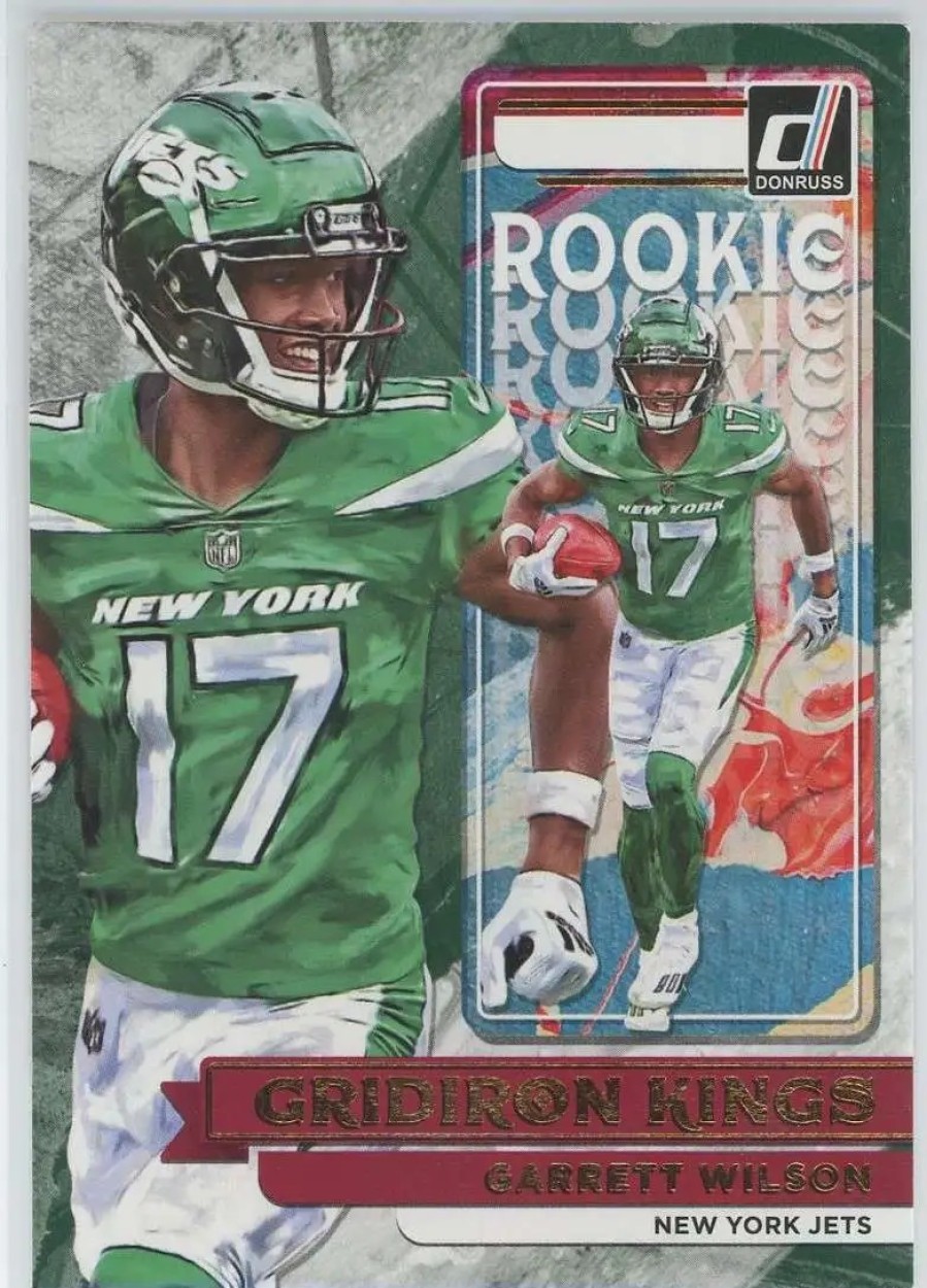 All Brands Panini | Nfl 2022 Panini Donruss Gridiron Kings Garrett Wilson Rgk-5 [Rookie]