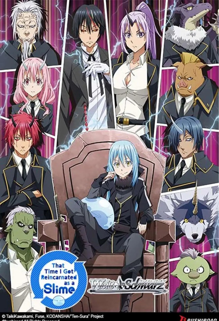 All Brands BushiRoad | Weiss Schwarz Trading Card Game That Time I Got Reincarnated As A Slime Vol. 3 Booster Pack [9 Cards]