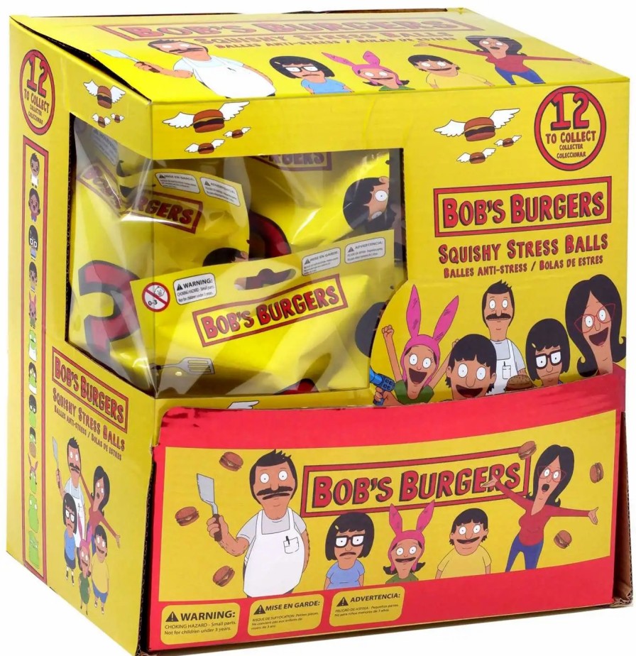 All Brands Just Toys | Squishme Bob'S Burgers Mystery Box [24 Packs]