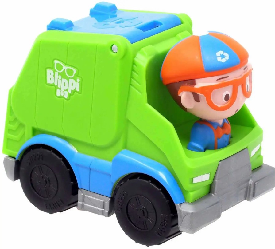 All Brands Jazwares | Blippi Garbage Truck Mini Vehicle