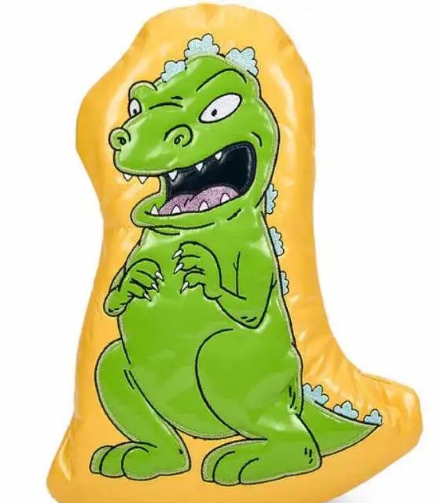 All Brands Kidrobot (NECA) | Nicktoons Rugrats Reptar 10-Inch Interactive Plush [Chocolate Scented]