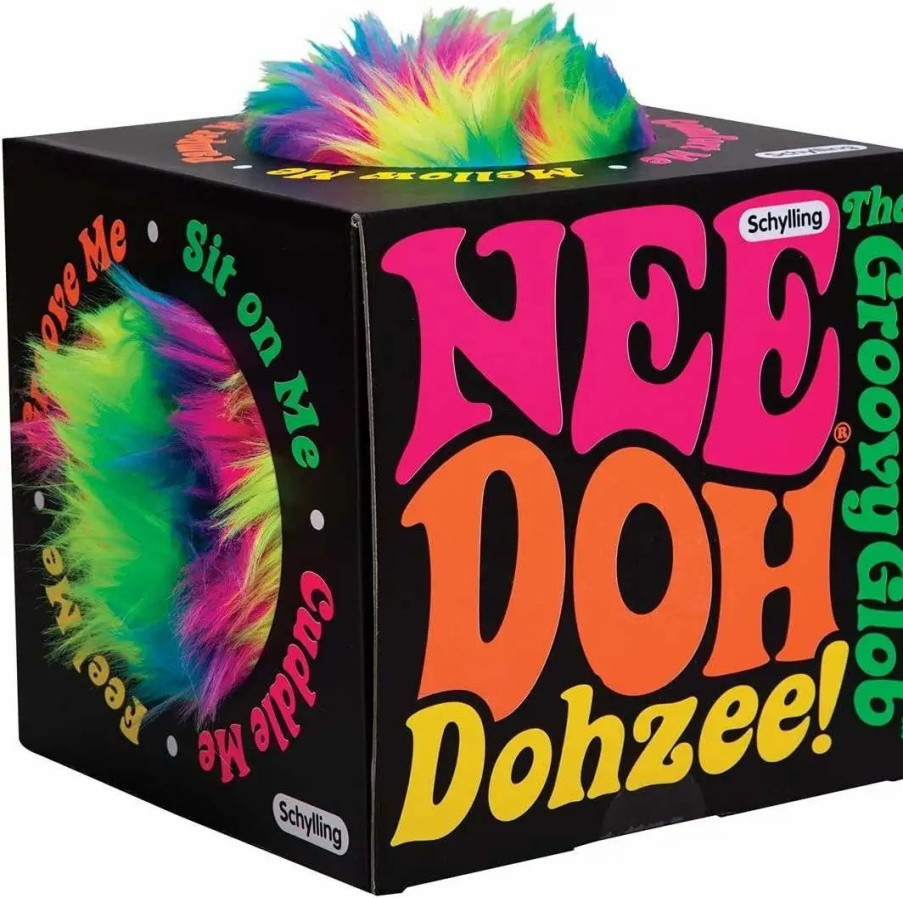 All Brands Schylling | Needoh The Groovy Glob Furry Dohzee 8-Inch Stress Ball