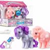 All Brands Basic Fun | My Little Pony 40Th Anniversary Original Collection Cotton Candy, Glory & Blossom Figure Set