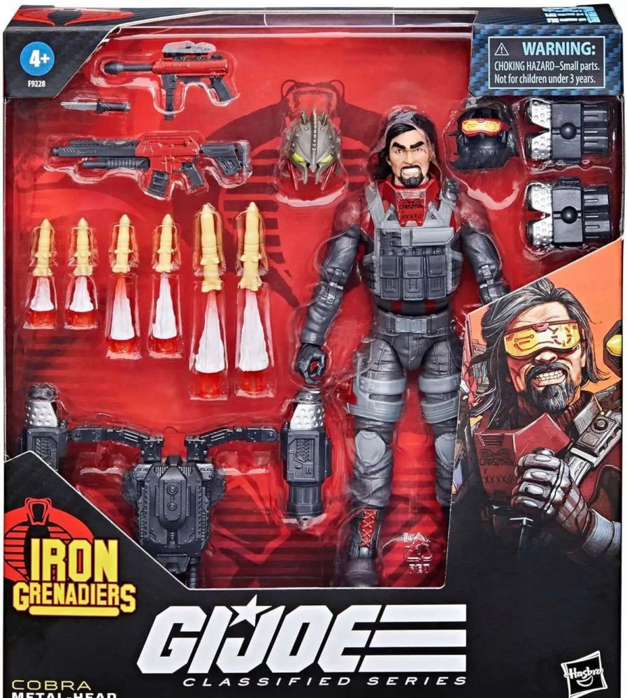 All Brands Hasbro | Gi Joe Classified Series Metal-Head Deluxe Action Figure [Iron Grenadiers] (Pre-Order Ships April)