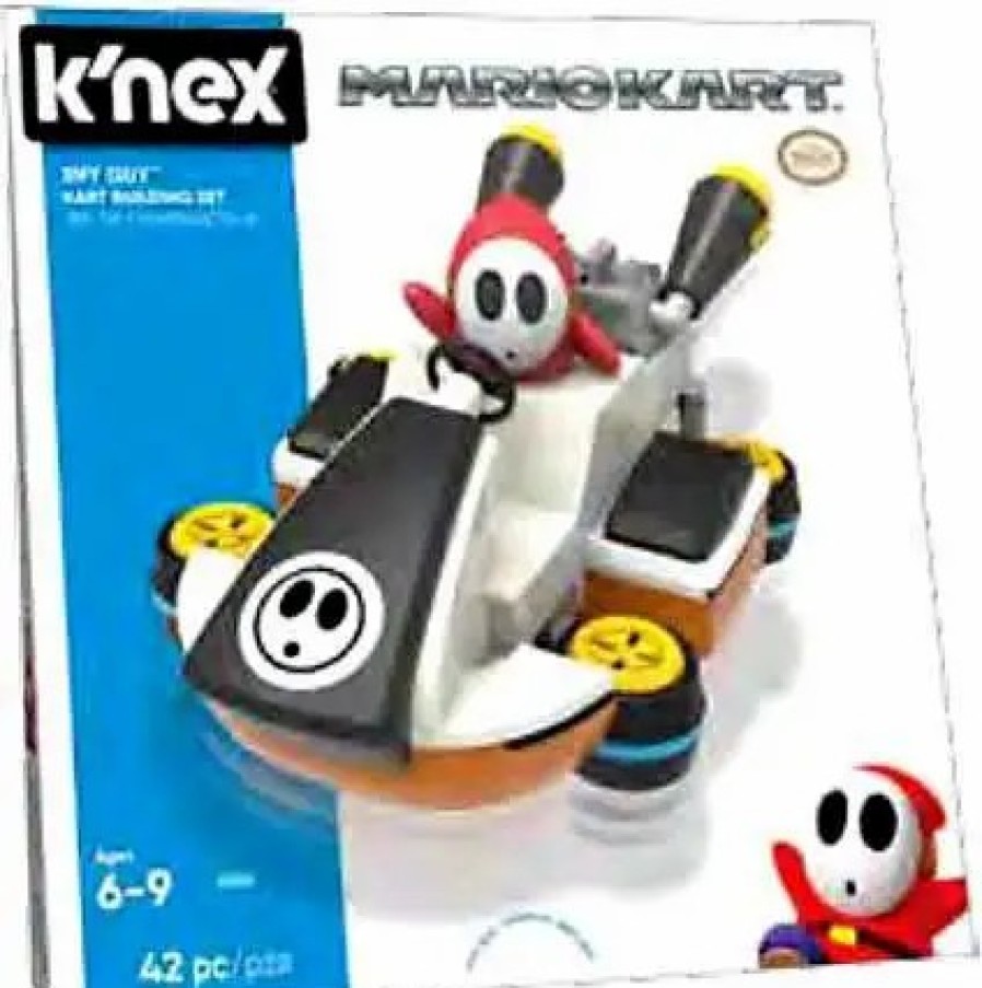 All Brands K'NEX | K'Nex Super Mario Mario Kart Shy Guy Kart Set #38820