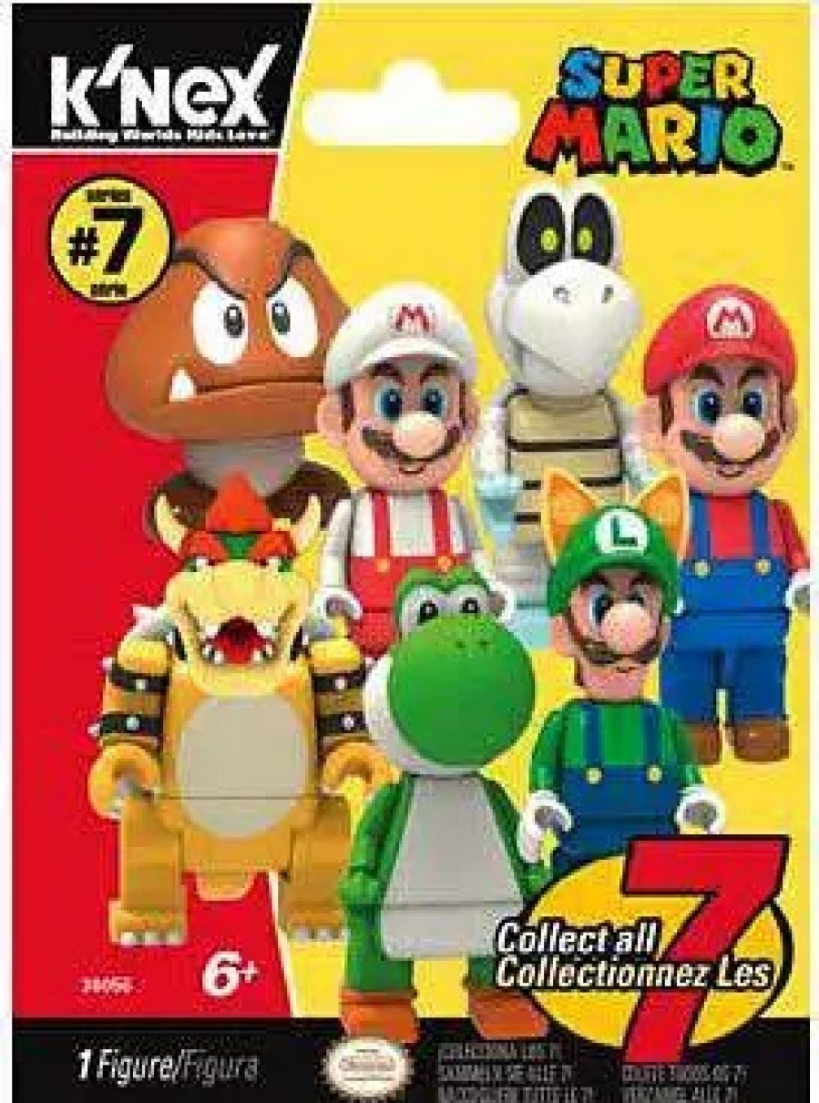 All Brands K'NEX | K'Nex Super Mario Series 7 Mystery Pack #38056 [1 Random Figure]