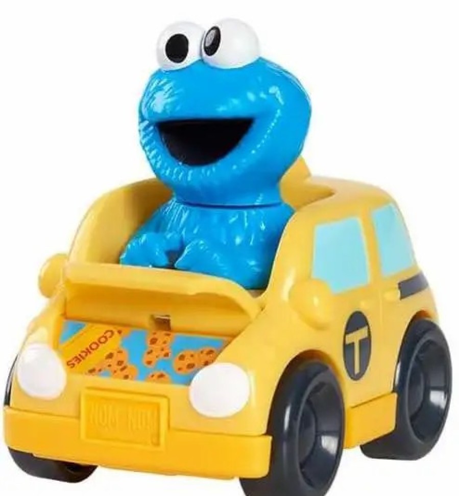 All Brands Just Play | Sesame Street Twist & Pop Wheelies Cookie Monster Vehicle