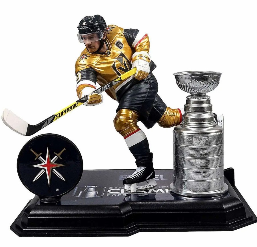 All Brands McFarlane Toys | Mcfarlane Toys Nhl Vegas Golden Knights Sports Picks Hockey Jack Eichel Action Figure [With Stanley Cup] (Pre-Order Ships March)