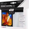 All Brands Gamegenic | Trading Card Game Star Wars: Unlimited Luke Skywalker Double Sleeving Pack [61 Art Sleeves +1 Clear Sleeve] (Pre-Order Ships March)