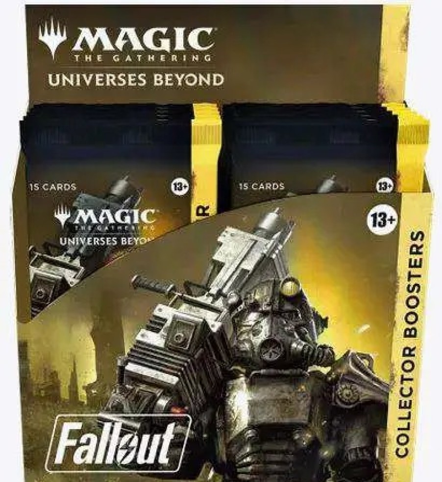 All Brands Wizards of the Coast | Mtg Trading Card Game Universes Beyond: Fallout Collector Booster Box [12 Packs] (Pre-Order Ships March)