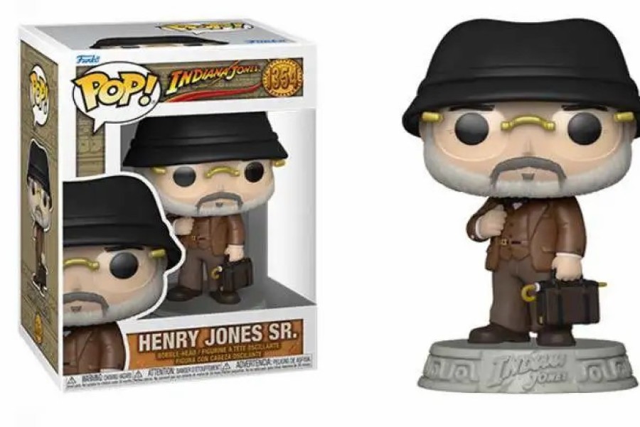 All Brands Funko | Funko Indiana Jones Raiders Of The Lost Ark Pop! Movies Henry Jones Sr Vinyl Figure #1354