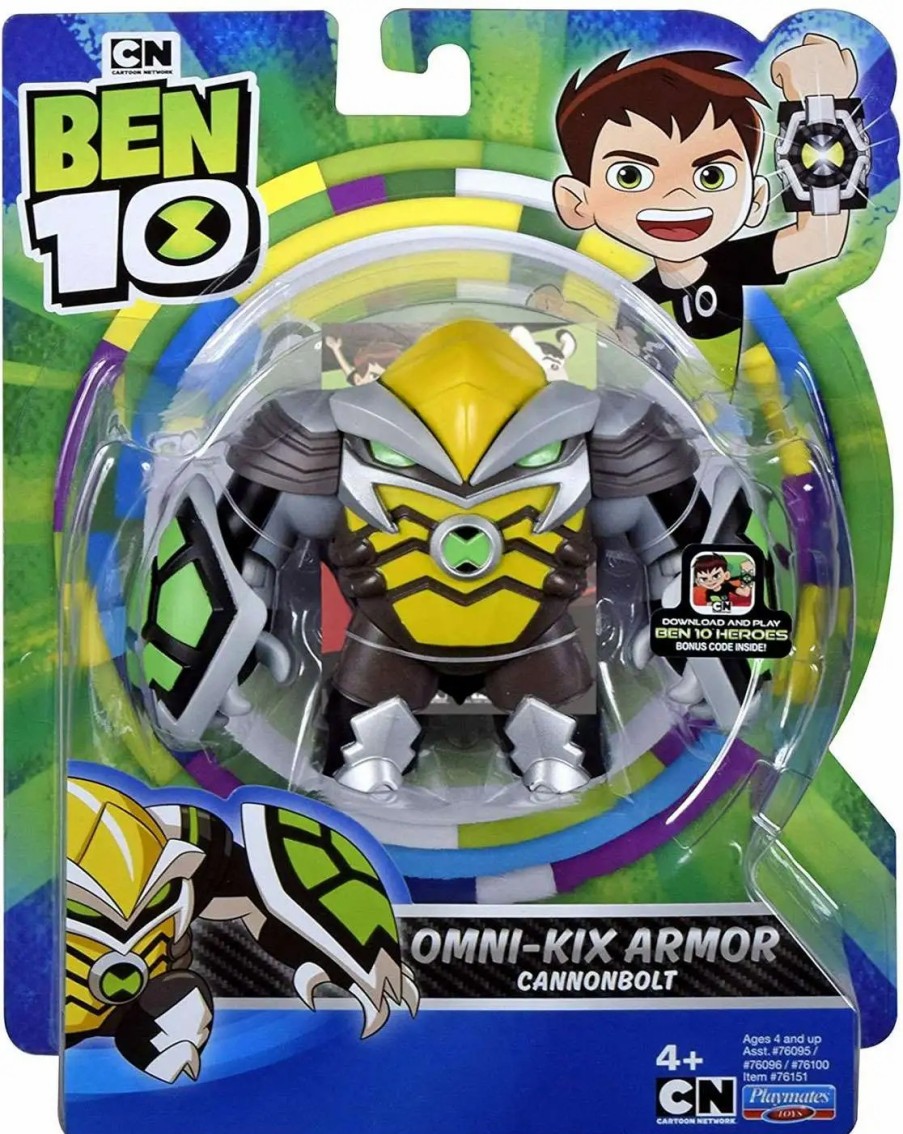 All Brands Playmates | Ben 10 Omni-Kix Armor Cannonbolt Action Figure