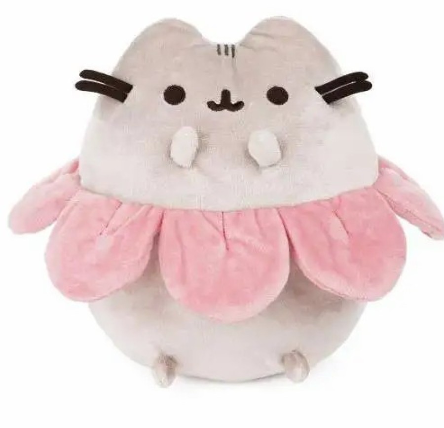 All Brands Gund | Pusheen Pink Flowers Petels 9.5-Inch Plush