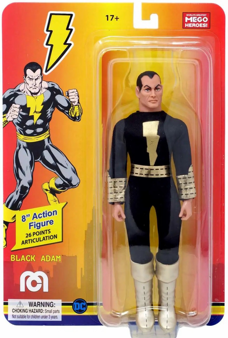 All Brands Mego Corp | Dc Heroes Black Adam Action Figure [Gold]