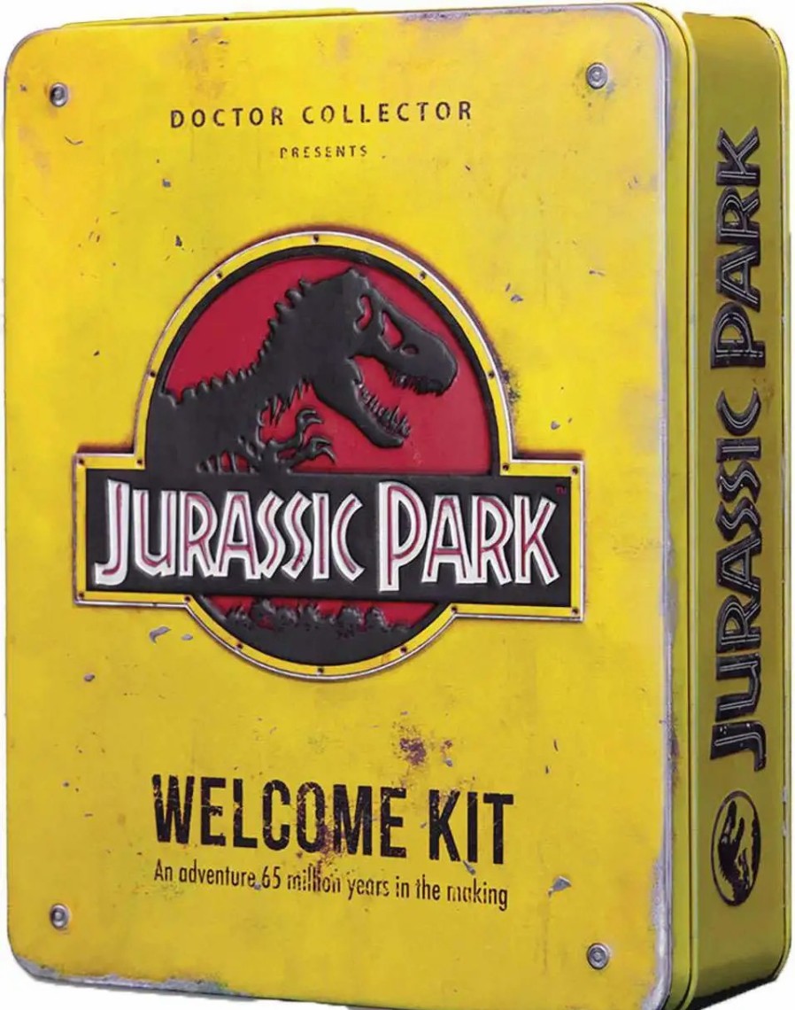 All Brands Doctor Collector | Jurassic Park Welcome Kit Prop Tin (Pre-Order Ships March)