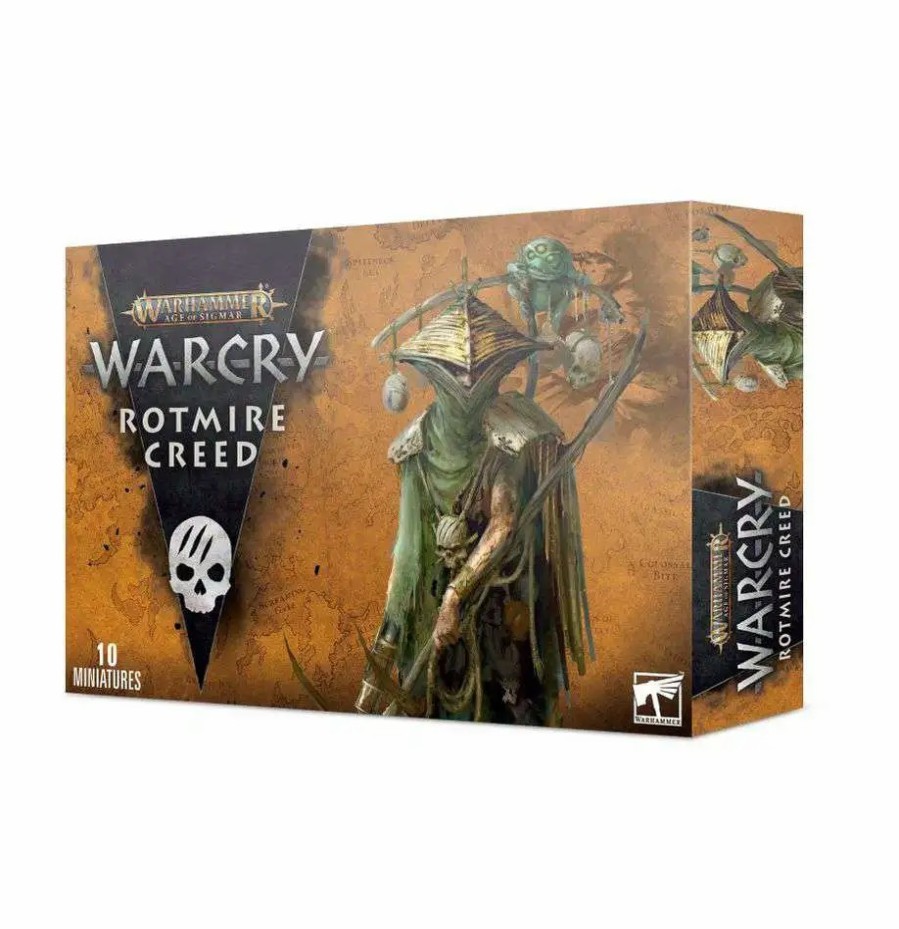 All Brands Games Workshop | Warcry Rotmire Creed Miniatures