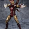 All Brands Bandai Spirits | Marvel Avengers Endgame S.H.Figuarts Iron Man Mark 85 Action Figure [Five Years Later 2023 Edition]