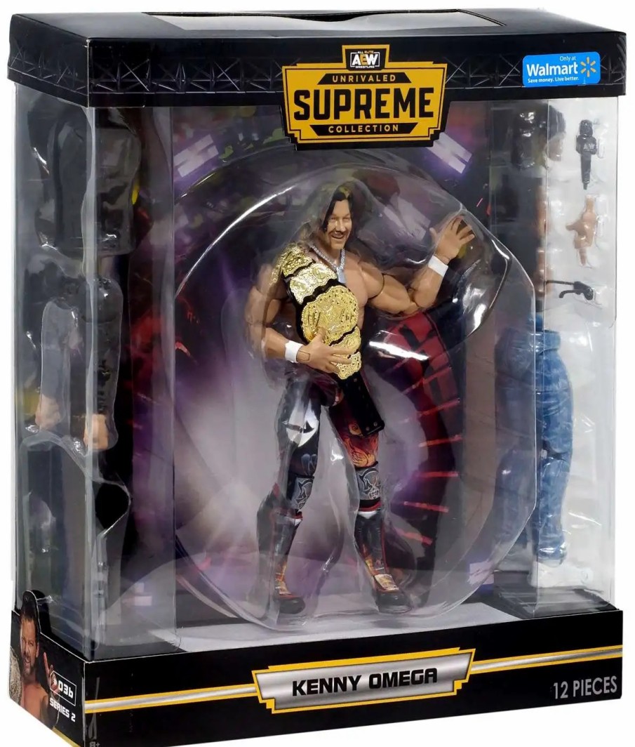 All Brands Jazwares | Aew All Elite Wrestling Unrivaled Supreme Collection Kenny Omega Exclusive Action Figure