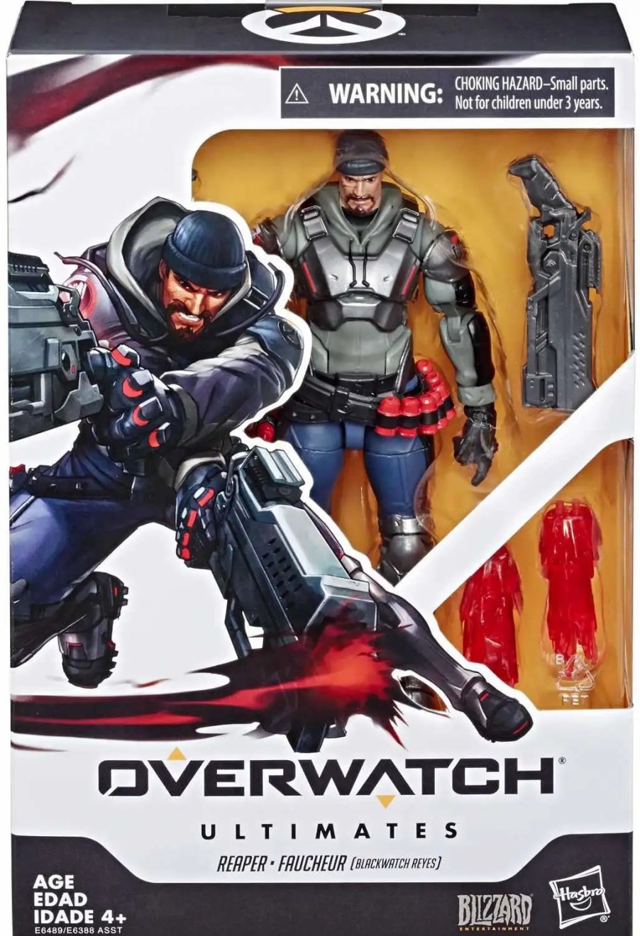 All Brands Hasbro Toys | Overwatch Ultimates Blackwatch Reyes (Reaper) Action Figure