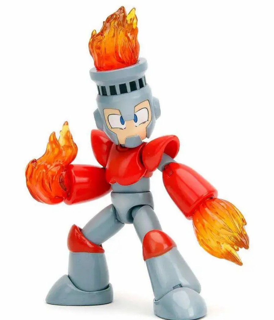 All Brands Jada Toys | Mega Man Fire Man Action Figure (Pre-Order Ships February)