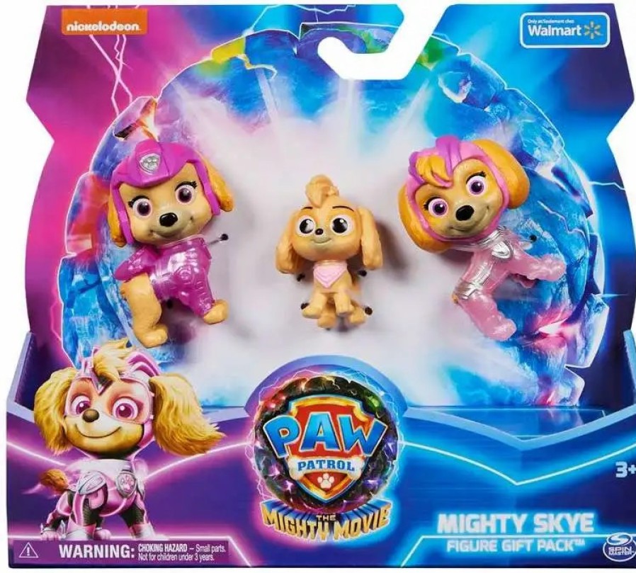 All Brands Spin Master | Paw Patrol The Mighty Movie Mighty Skye Exclusive Figure 3-Pack