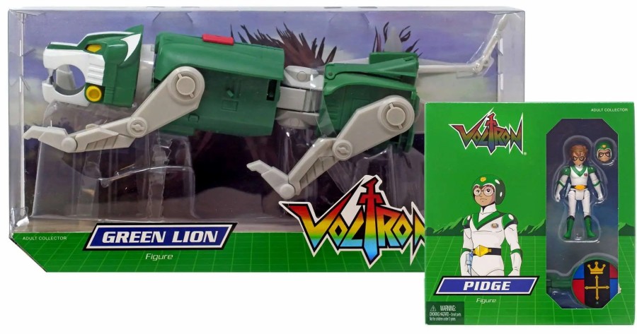 All Brands Mattel Toys | Voltron Club Lion Force Green Lion & Pidge Exclusive Action Figure 2-Pack