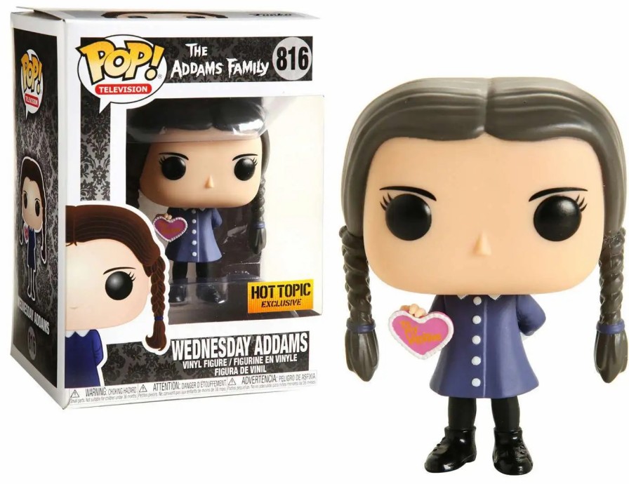 All Brands Funko | Funko The Addams Family Pop! Television Wednesday Addams Exclusive Vinyl Figure #816 [Valentine]