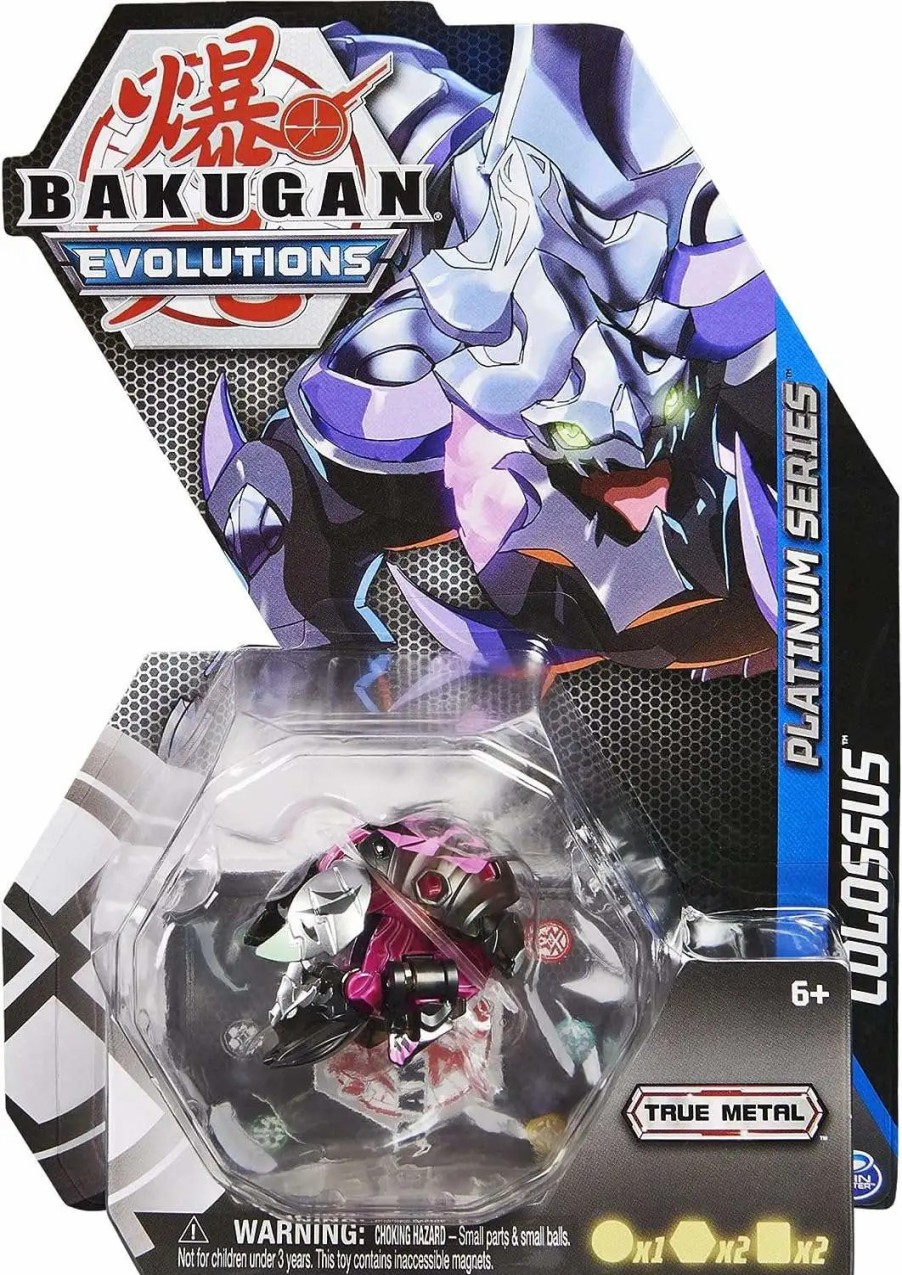 All Brands Spin Master | Bakugan Evolutions Platinum Series Colossus Single Figure & Trading Card