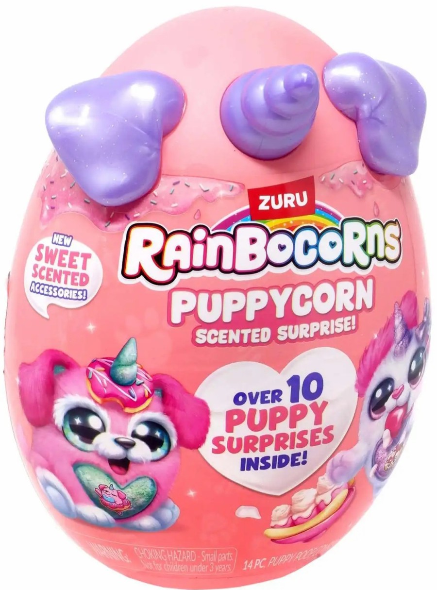 All Brands Zuru Toys | Rainbocorns Puppycorn Scented Surprise! Series 8 Mystery Slow Rise Plush [Purple]