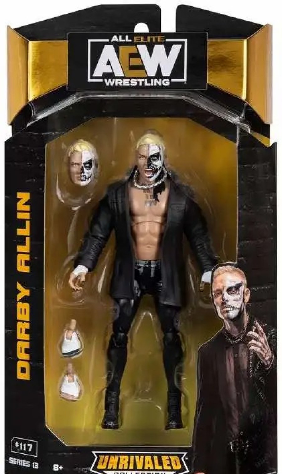 All Brands Jazwares | Aew All Elite Wrestling Unrivaled Collection Series 13 Darby Allin Action Figure