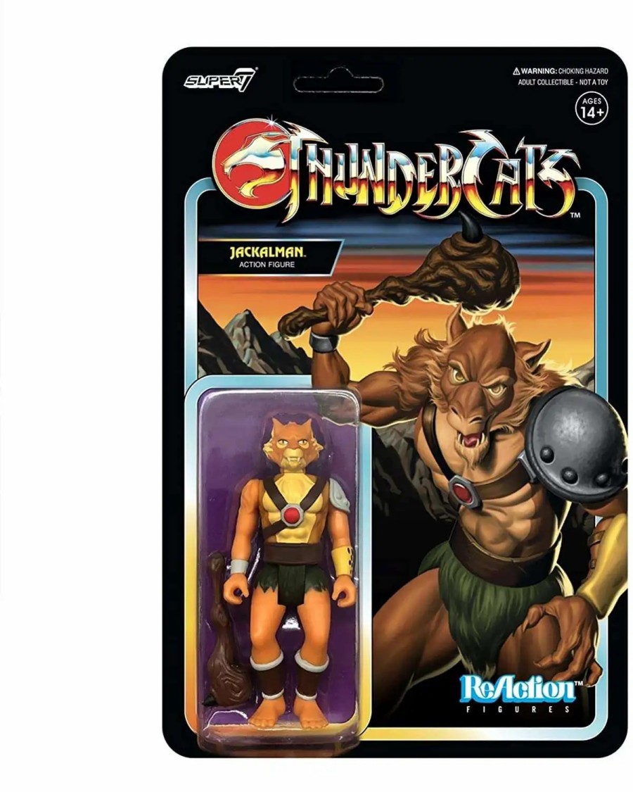 All Brands Super7 | Reaction Thundercats Jackalman Action Figure