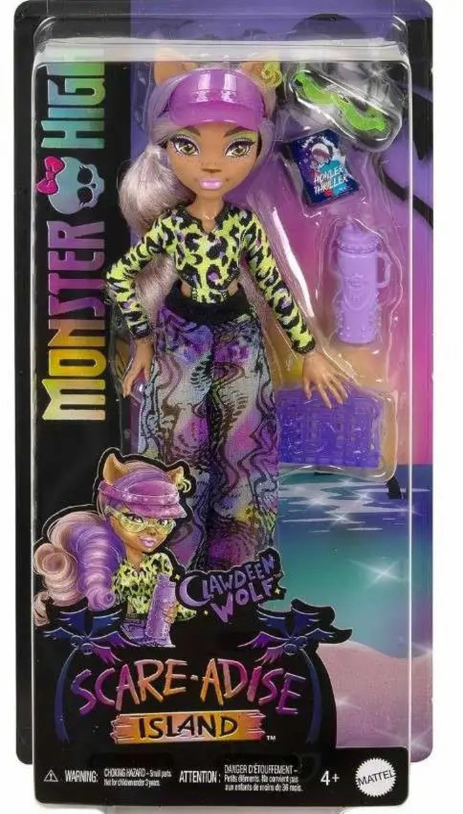 All Brands Mattel Toys | Monster High Scare-Adise Island Clawdeen Wolf Doll