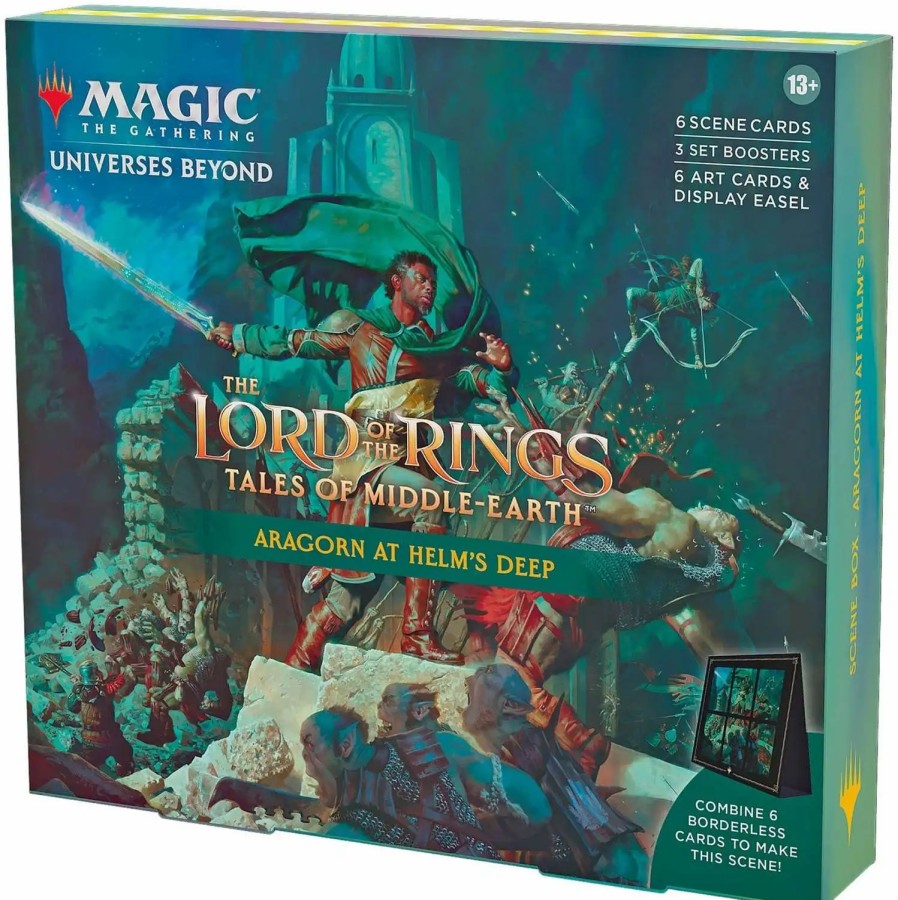 All Brands Wizards of the Coast | Mtg Lord Of The Rings Tales Of Middle-Earth Aragorn At Helm'S Deep Scene Box