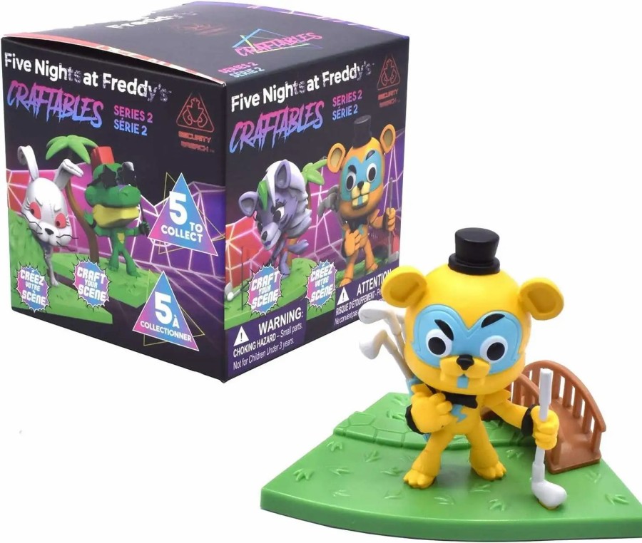 All Brands Just Toys | Five Nights At Freddy'S Series 2 Craftables Mystery Pack [1 Random Figure]