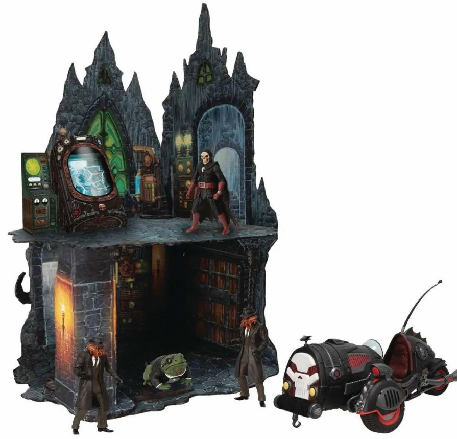 All Brands Mezco Toyz | Doc Nocturnal 5 Points Nocturnal Tower Playset (Pre-Order Ships March)