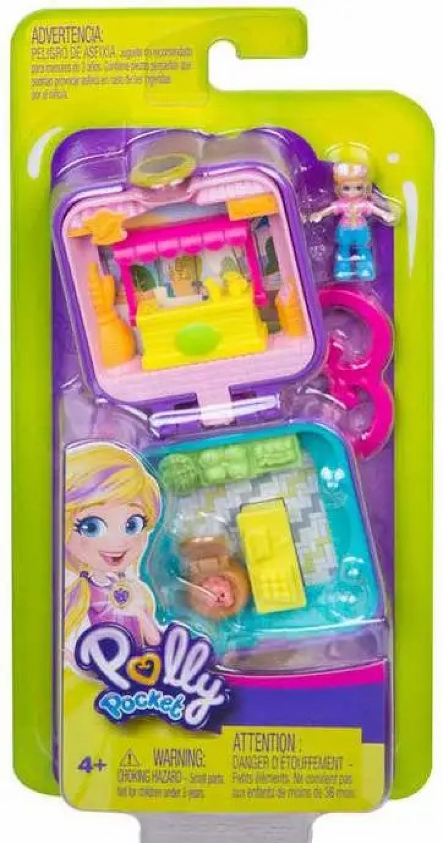 All Brands Mattel Toys | Polly Pocket Farmer'S Market Micro Playset