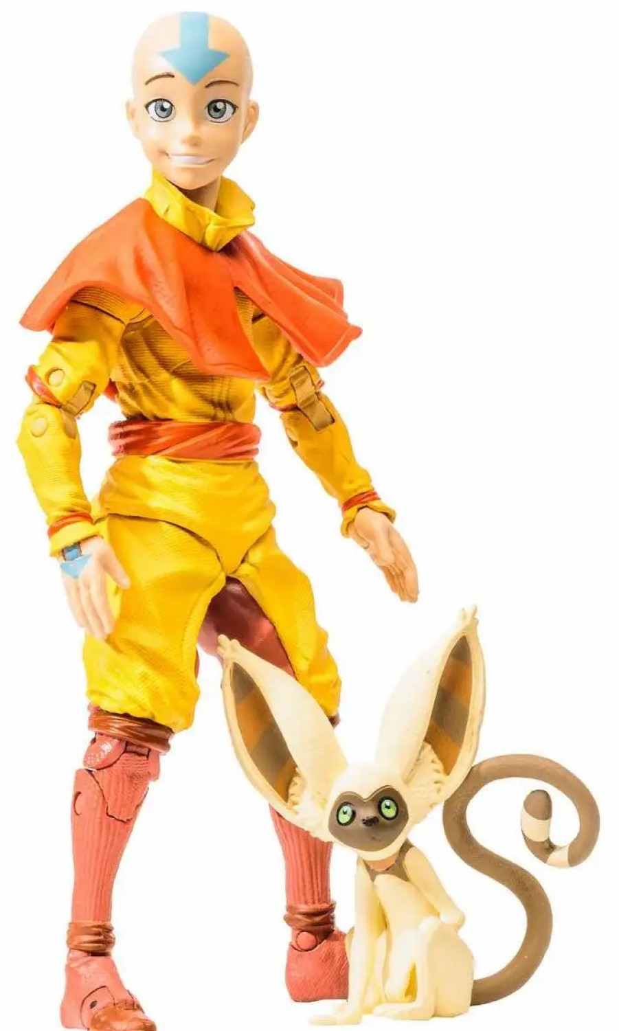 All Brands McFarlane Toys | Mcfarlane Toys Avatar The Last Airbender Aang Action Figure [With Momo]