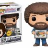 All Brands Funko | Funko Joy Of Painting Pop! Television Bob Ross & Hoot Vinyl Figure #561 [Chase Version]