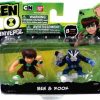 All Brands Bandai America | Ben 10 Omniverse Ben & Rook 2-Inch Mini Figure 2-Pack